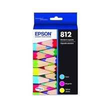 T812 Durabrite Ultra Ink Standard Capacity Color Combo Pack (T812520-S) For Sele - £52.97 GBP