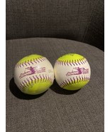 Dudley Jenny Finch Training Soft Center Softball X2 One New, One Mint - $24.74