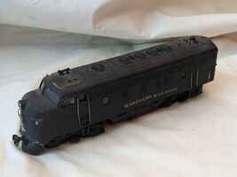 Athearn Maryland Railroad Ho Diesel Locomotive Train 42005 F7A 2 Bleu Fo... - $46.91
