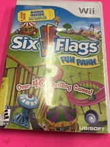 Six Flags Fun Park - Nintendo Wii - £4.35 GBP