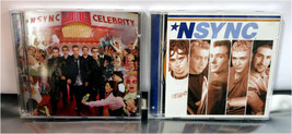 Vintage 2 x CD&#39;s, 1998 NSYNC, 2001 NSYNC Celebrity, POP Music - £7.58 GBP