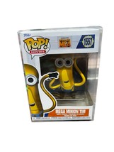 FUNKO POP! MOVIES: Despicable Me Mega Minion Tim #1557 Vinyl Yellow W/pr... - $14.74