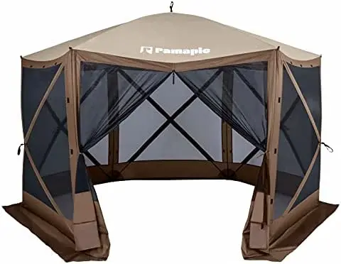 x 12 Foot Camping Portable Outdoor Pop-up Gazebo, Outdoor Gazebo Tent, UV Protec - £443.06 GBP