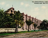 San Gabrial Mission CA Postcard PC577 - $4.99
