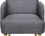 Harper Collection Mid Century Fabric Upholstered Living Room Accent Chai... - $330.99