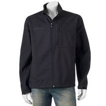 Free Country Coat Size S Jacket Men&#39;s Black Softshell New - $43.93