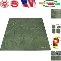 Versatile Outdoor Shelter Tarp - 6x7 Ft Waterproof Mat for Camping &amp; Beach - $590.63 MXN