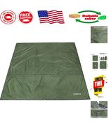 Versatile Outdoor Shelter Tarp - 6x7 Ft Waterproof Mat for Camping &amp; Beach - $590.63 MXN