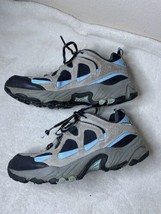 Columbia Hiking Shoes Womens Size 7.5 Blue Gray Techlite Sneakers BL3636-010 - £15.21 GBP