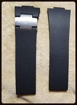 Compatible 25/20 mm Black Silicone Rubber Diver Watch Strap Band Fits ULYSSE NAR - £64.10 GBP