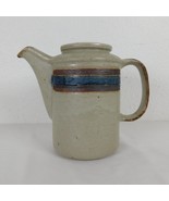 Otagiri Ceramic Stoneware Coffee Pot Horizon Pattern NO LID FLAW Made in... - £18.98 GBP