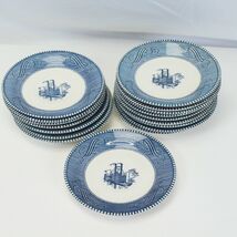 Currier and Ives Saucers 6-1/2" Steamboat  Lot of 15 - $11.75