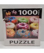 Turner Licensing Jigsaw Puzzle 1000 Pieces Delightful Donuts Multicolor ... - £9.60 GBP