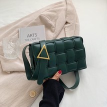 Er bag female crossbody bag designer handbag purse pu leather weave simple fashion 2021 thumb200