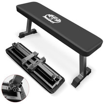 Houbos Flat Bench, Flat Weight Workout Exercise Bench Easy,Assembly,Fold... - $404.99