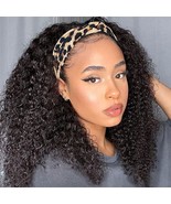 Afro Curly Human Hair Wigs Glueless Brazilian Remy Hair Wigs For Black W... - $90.00