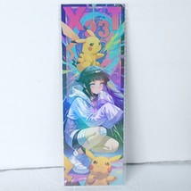 Hinata Pikachu Abstract Pokemon Green Bikini Double Sided Bookmark New - $19.79