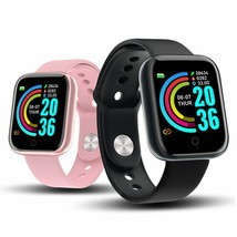 Bluetooth Smart Watch Men Sports Smartwatch Heart Rate Monitor Blood Pre... - £10.22 GBP