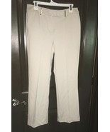 Marc New York Women&#39;s Pants Trouser Leg BONE SZ 10 NEW  - $137.64 CAD
