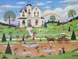 Days Gone By’ 551-Piece Jigsaw Puzzle American Publishing Co. Worked, Co... - $9.50