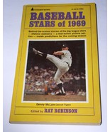 Mickey Mantle Baseball Stars Of 1969 Paperback Book Willie Mays Pete Ros... - $190.20 MXN