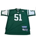 Reebok NFL Jersey 51 Jonathan Vilma New York Jets Stitched Size XL Champ... - $29.69