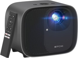 Etoe 1080P Smart Projector, Video Projector With Android Tv 10.0, Auto Focus, - £311.66 GBP