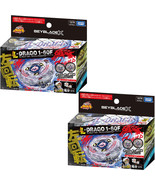 MV TAKARA TOMY Lightning L-Drago 1-60F Beyblade X BX-00 (2pcs) US Shipping - £46.46 GBP