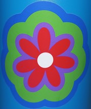 Flower Power 60&#39;s Sticker (Digital Download - PNG) - £1.23 GBP