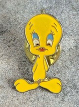 Tweety Bird Looney Tunes Enamel Vintage Lapel Animation Hat Pin - $6.99