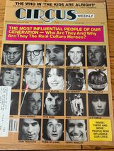 CIRCUS Weekly Magazine Vintage July 1979 Classic Rock Roll Music THE WHO - $13.81