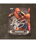2014 Topps UFC Knockout Dustin Poirier #47  Authentic Autograph On Card - $135.76 CAD