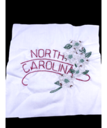 North Carolina Embroidered Quilted Square Frameable Art State Needlepoin... - €15,71 EUR