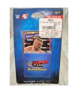 WWE Supercard Brook Lesnar QR Code NIB Ultra Rare Super Token WWF Wrestl... - $37.97