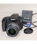 Sony Alpha SLT-A58 20.4MP DSLR Camera W 18-55mm Lens *GOOD* Shutter only... - $337.67 CAD
