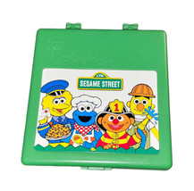 Colorforms Sesame Street Children’s Television Workshop Green Case GUC - £21.40 GBP