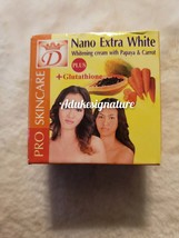 Nano extra white cream with natural papaya &amp; carrot extract - £11.77 GBP
