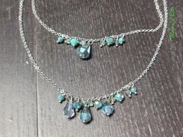 Simply Vera Wang 2 Strand Beaded Charm Necklace - $28.00