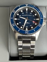 HAMILTON Khaki Navy Scuba Auto H82505140 Blue Dial Brand New Official Wa... - £763.44 GBP