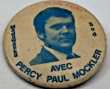PC Political Election Pinback Percy Paul Mockler Senator 2.25&quot; VTG Pin B... - $5.12