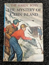 The Hardy Boys: The Mystery of Cabin Island Hardcover Book 1966 - Free Ship! - £11.59 GBP