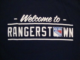 NHL New York NY Rangers National Hockey League Fan Blue T Shirt S - £12.04 GBP
