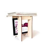 Wooden Magazine Stand, Tablet and Ebook Holder, Modern Recipe Organizer,... - €35,18 EUR