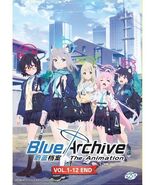 Blue Archive The Animation (Vol.1-12End) English Subtitle DVD SHIP FROM USA - $23.75