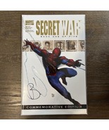 Secret War Book 1 Spider-Man Commemorative Edition Gold Foil SIGNED Bend... - $87.07