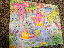 Hasbro My Little Pony Puzzle 24 Piece Jigsaw 1997 Vintage Complete - $14.80