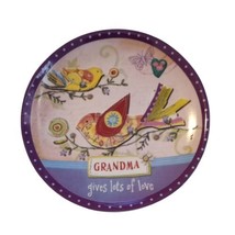 Carson Home Accents Heartstrings #19306 Grandma Colorful Mini Plate 5” Ceramic  - £9.00 GBP