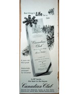 Canadian Club Best Thing In Life For A Gift Magazine Advertising Print A... - $2.73 CAD