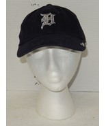 Womens MLB Baseball Detroit Tigers Adjustable Hat Cap Blue White - $20.77 CAD