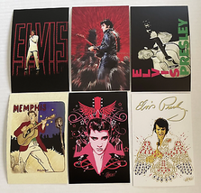 Elvis Presley Licensed Post Card Prints Set New Rock and Roll Merchandise - £6.06 GBP
